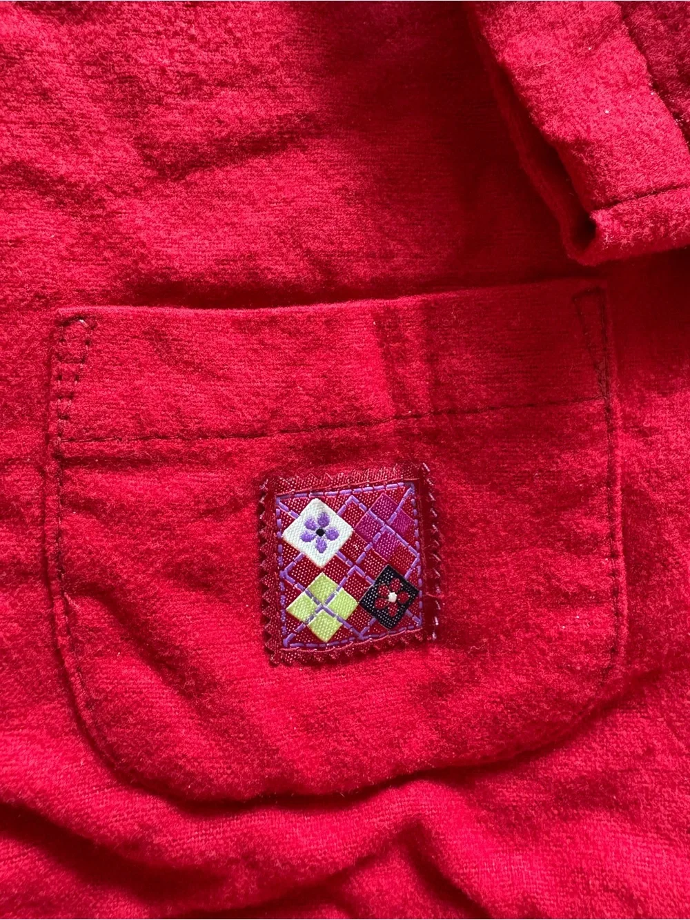 Gymboree vintage red